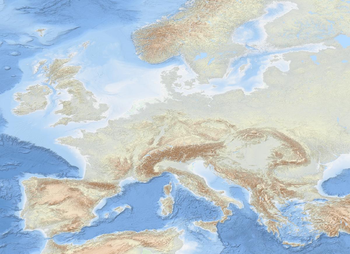 European seas: the planning area of national maritime spatial plans.